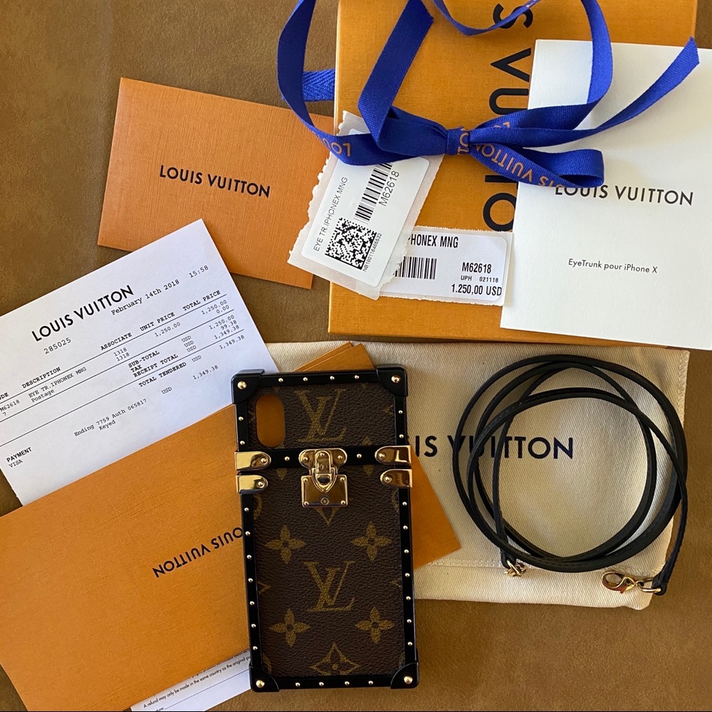 Louis Vuitton iPhone X case 🤎🖤📱 🤎🖤